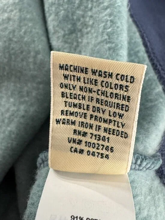 L.L. Bean Sweatshirt Mens 2XL Blue Aztec Southwestern Crewneck NWT TP-3860 - Picture 11 of 11